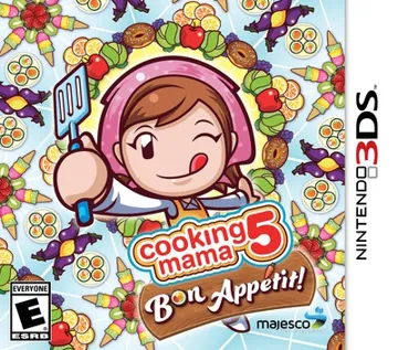 Cooking Mama 5 - Bon Appetit! (USA) box cover front